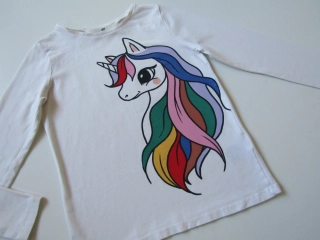 Dívčí tričko- H&M... VEL-122-128