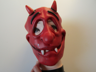 MAŠKARNÍ KOSTÝM- ČERT... VEL-140-S