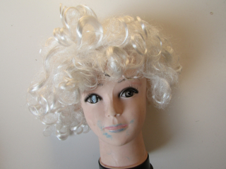 MAŠKARNÍ KOSTÝM- PARUKA... VEL-140-L