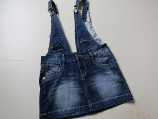 Dívčí džínová sukýnka- MOON... VEL-152-164