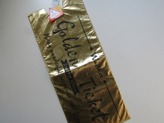 MAŠKARNÍ KOSTÝM- TIKET-WONKA-NOVÝ... VEL-116-140