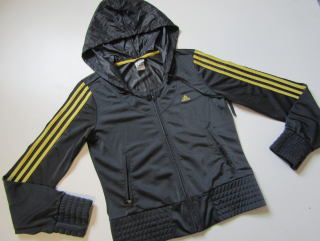 Dívčí sportovní mikina- ADIDAS-NOVÁ...VEL-38