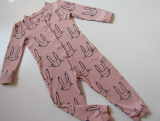 Dívčí bavlněná kombinézka- GEORGE... VEL-104-110