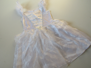 MAŠKARNÍ KOSTÝM- ANDĚL... VEL-122-128