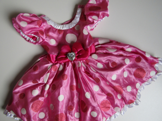 MAŠKARNÍ KOSTÝM- MINNIE MOUSE ... VEL-116-128