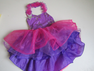 MAŠKARNÍ KOSTÝM- BALETKA-NOVÝ... VEL-110-116