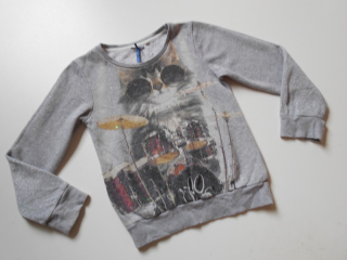 LUXUSNÍ Dívčí mikina-NEXT... VEL-128