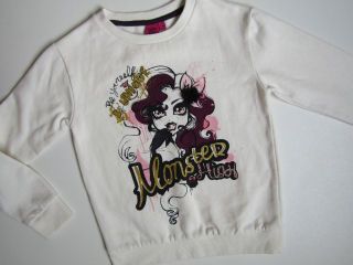 Dívčí mikina-MONSTER HIGH... VEL-122-128