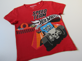 Chlapecké tričko- HOTWHEELS... VEL-104-110