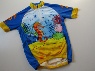 Chlapecké cyklistické tričko- KALAS... VEL-134-140