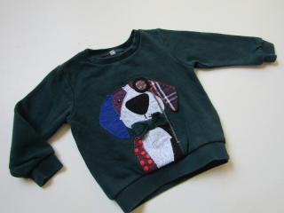 Chlapecká mikina- M&S... VEL-80-86