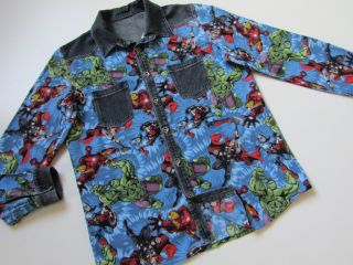 Chlapecká košile... VEL-152-164