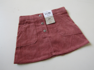 Dívčí manšestrová sukýnka- DENIM-NOVÁ... VEL-98-104