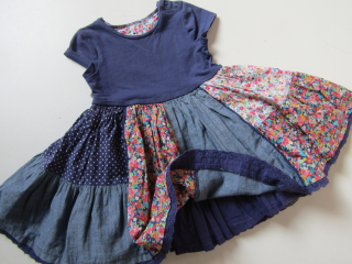 Dívčí šaty... VEL-80