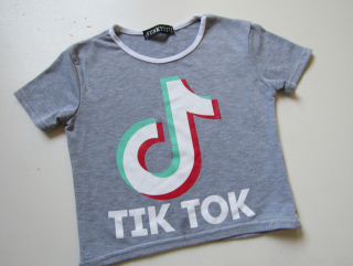 Dívčí tričko- TIK TOK... VEL-122-128