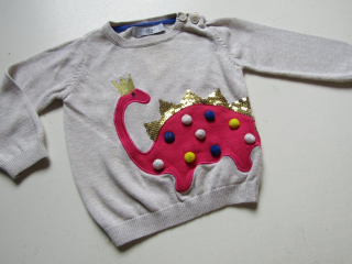 Dívčí svetr- M&S... VEL-74-80