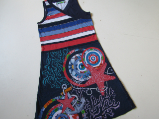 Dívčí šaty- DESIGUAL... VEL-158-164