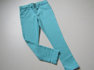 Dívčí elastické kalhoty- DENIM... VEL-104-110