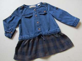 Dívčí džínové šaty- ZARA... VEL-86