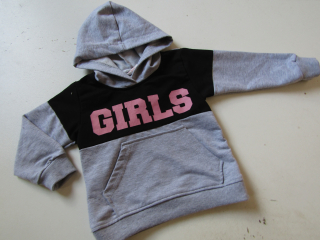 Dívčí sportovní mikina- GIRLS... VEL-92