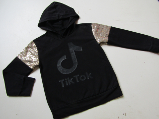 Dívčí mikina- TIK TOK... VEL-116-122