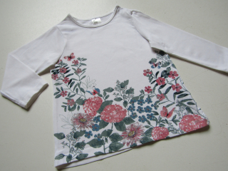 Dívčí tričko- H&M.... VEL-74