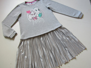 Dívčí tepákové šaty- PAW PATROL... VEL-140