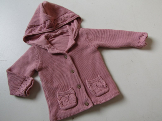 Dívčí podšitý svetřík- TU... VEL-80