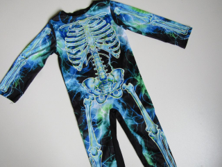 MAŠKARNÍ KOSTÝM- KOSTLIVEC... VEL-104