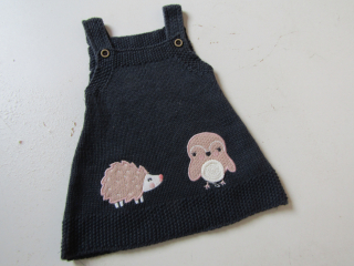 Dívčí pletené šatky- GEORGE... VEL-52-62