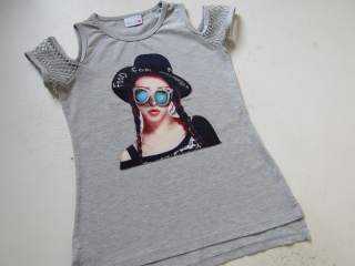 Dívčí tričko- BARMY... VEL-134