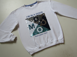 Dívčí mikina- DESTINATION.. VEL-158-164