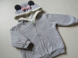 Dívčí mikina-bunda- DISNEY... VEL-80