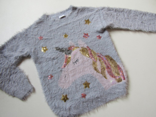 Dívčí svetr- F&F... VEL-122-128