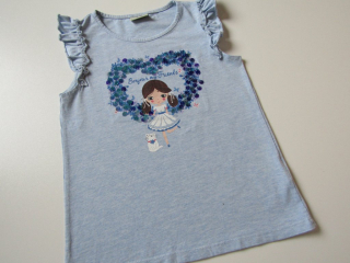 Dívčí tričko- WAIKIKI... VEL-128-134