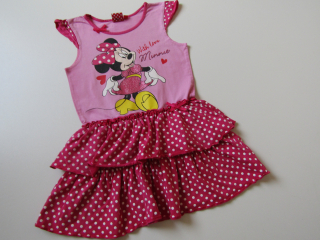 Dívčí šaty- DISNEY... VEL-128