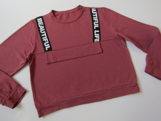 Dívčí sportovní mikina...VEL-152-158