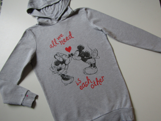 Dívčí mikina- DISNEY... VEL-152-164