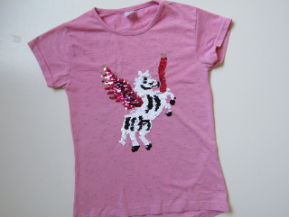 Dívčí tričko- TALENT... VEL-140-146