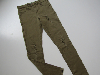 Dívčí elastické kalhoty- DENIM... VEL-152-158