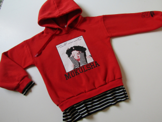 Dívčí mikina- LOVE... VEL-152