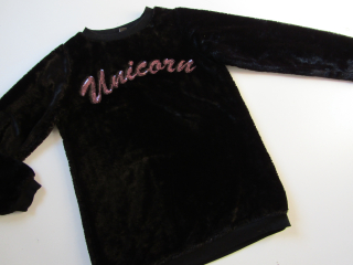 Dívčí huňatá mikina- PRIMARK... VEL-146-152