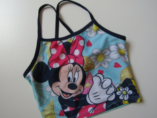 Dívčí pllavky-vršek- DISNEY... VEL-122-128