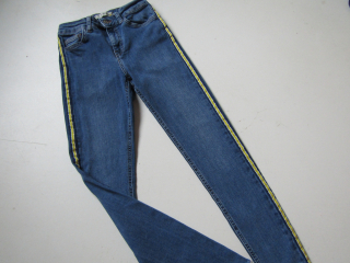 Dívčí elastické džíny- DENIM... VEL-34