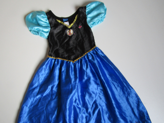 MAŠKARNÍ KOSTÝM - FROZEN ANNA ...VEL 122-128