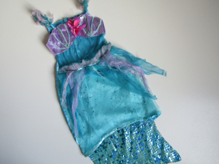 MAŠKARNÍ KOSTÝM - MOŘSKÝ PANNA...VEL 110-116