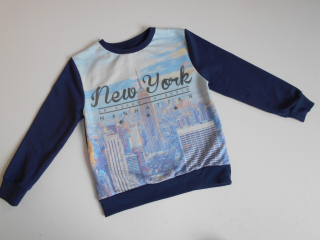 Chlapecká mikina-REBEL... VEL-122-128