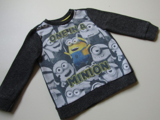 Chlapecká  mikina-MIMOŇI... VEL-92-98