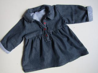 Dívčí džínové šatky- GEORGE... VEL-86-92