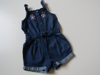 Dívčí džínový overal- LOVE-NOVÝ... VEL-74